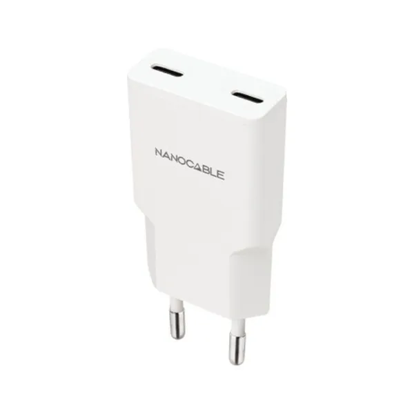 Sieninis įkroviklis NANOCABLE 10.10.2023 Balta 20 W