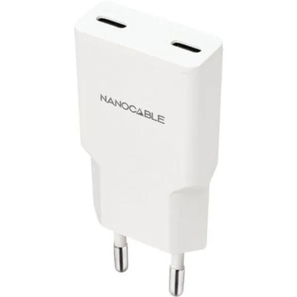 Wall Charger NANOCABLE 10.10.2026 White