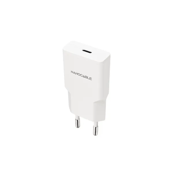 Wall Charger NANOCABLE 10.10.2027 White 30 W