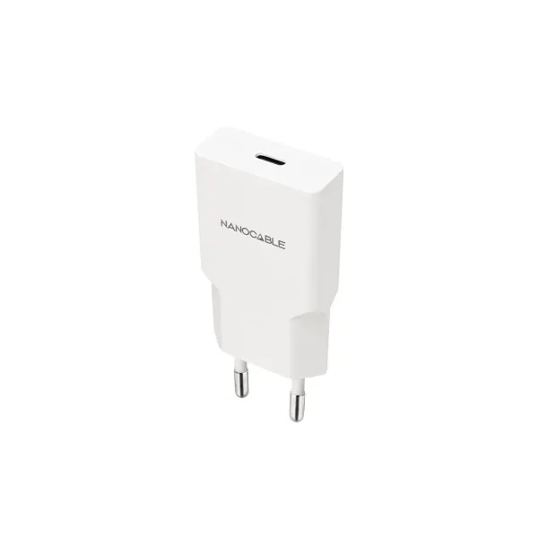 Wall Charger NANOCABLE 10.10.2027 White 30 W