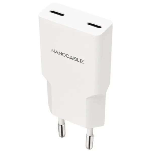 Sieninis įkroviklis NANOCABLE 10.10.2029 Balta 30 W