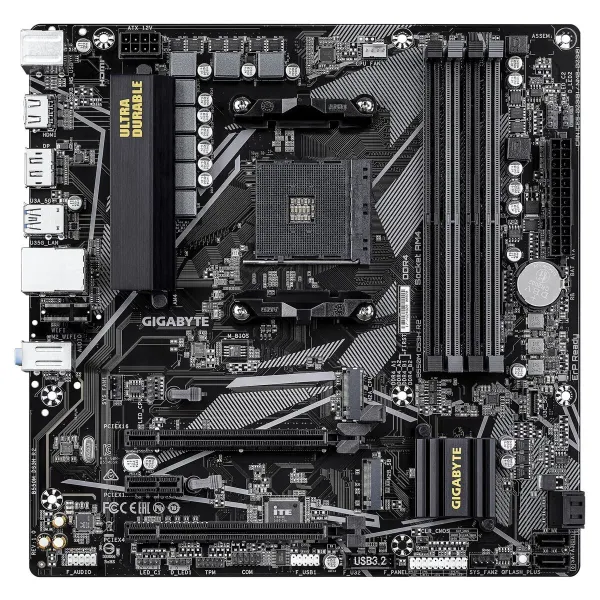 Pagrindinė plokštė Gigabyte 9MB55MDSR-00-G10 AMD B550 AMD AMD AM4