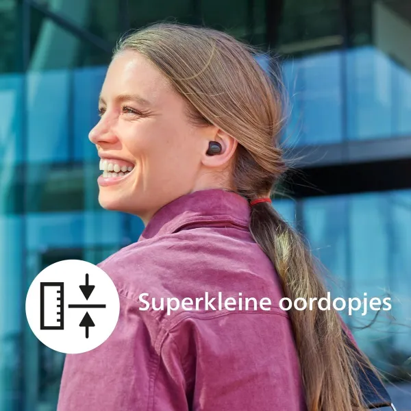 Ausinės Philips TAT2149BK Juoda