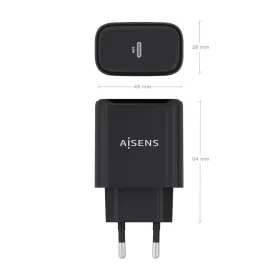 Sieninis įkroviklis Aisens A110-0970 Juoda