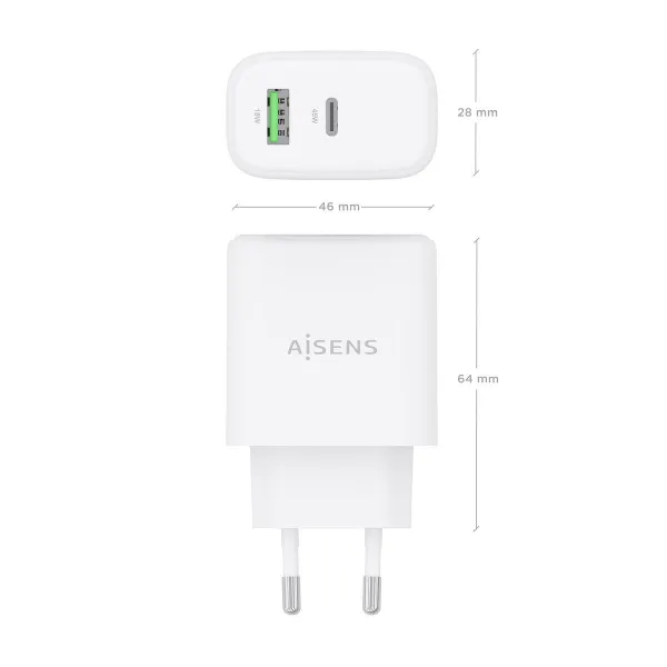 Seinalaadija Aisens A110-0971 Valge