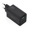 Wall Charger Aisens ASCH-65W3P073-BK Black 65 W