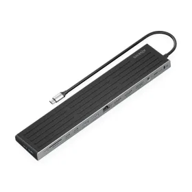 USB Centrmezgls Aisens ASUC-13P042-GR Pelēks