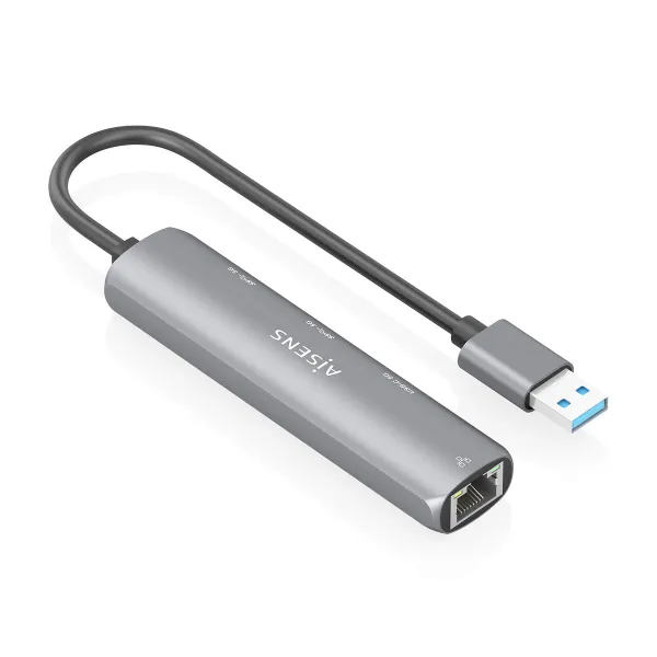 USB šakotuvas Aisens ASUC-4P035-GR Pilka