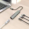 USB šakotuvas Aisens ASUC-4P035-GR Pilka