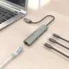 USB šakotuvas Aisens ASUC-4P037-GR Pilka