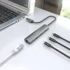 USB šakotuvas Aisens ASUC-4P037-GR Pilka