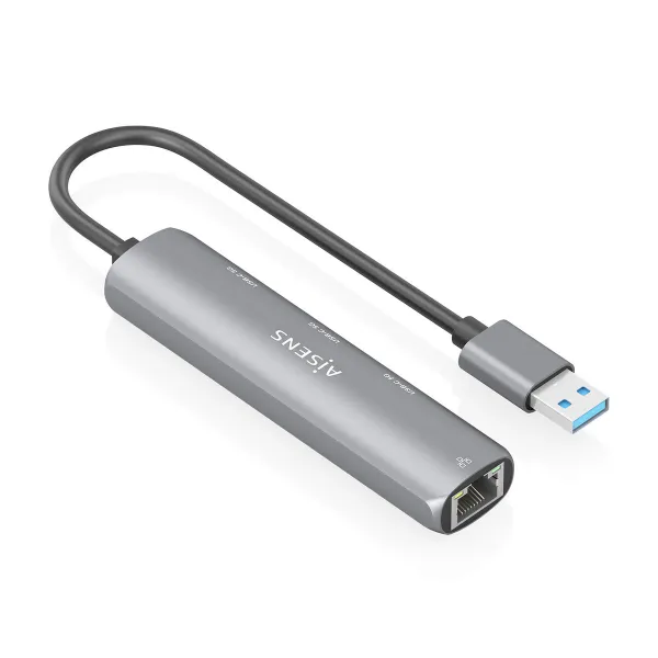 USB šakotuvas Aisens ASUC-4P037-GR Pilka
