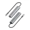 USB-разветвитель Aisens ASUC-4P040-GR Серый