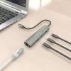 USB šakotuvas Aisens ASUC-4P041-GR Pilka