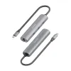 USB šakotuvas Aisens ASUC-4P041-GR Pilka