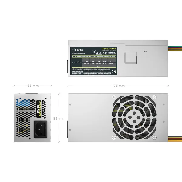 Strāvas padeve Aisens ASPC-500TFX-SEO 500 W 50 W