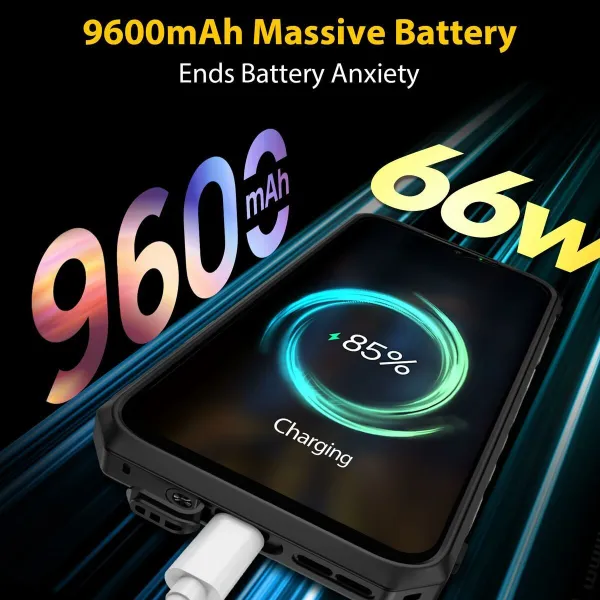 Smartphone Ulefone ARMOR 30 6,67" Mediatek Dimensity 700 12 GB RAM 512 GB Black