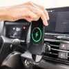 Juhtmevaba kiirlaadimise telefonihoidik autodele Chakar InnovaGoods Must 15 W (Renoveeritud B)