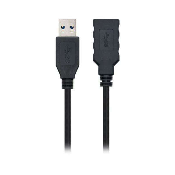 USB laidas NANOCABLE 10.01.090 Juoda