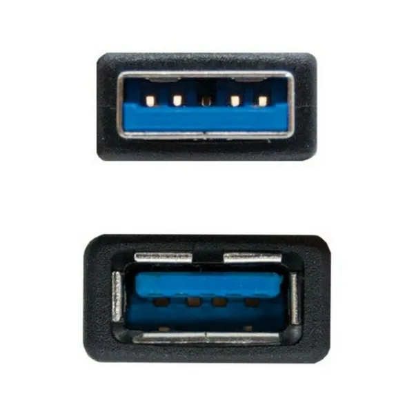 USB laidas NANOCABLE 10.01.090 Juoda