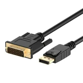 Keitiklis DisplayPort į DVI Ewent EC1440 Juoda