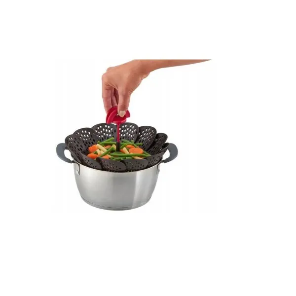 Folding Vegetable Steamer Basket Tefal K2071614 Plastic