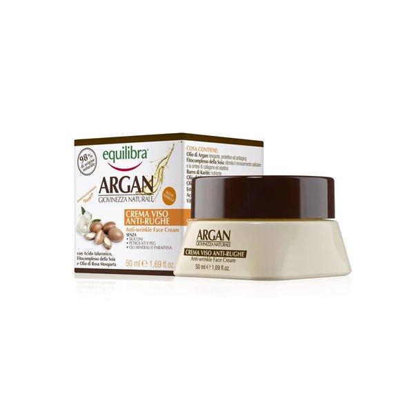 Equilibra Face Argan Antiwrinkle Cr 50 M