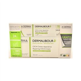 A-derma Dermalibour+ Cica Repair Cream 100ml Set 2 Pieces