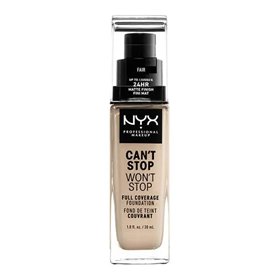 Nyx Can't Stop Won't Stop Full Coverage Foundation Fair 30ml