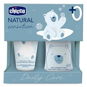 Chicco Natural Sensation Hygiene & Bath Set 2 Pieces