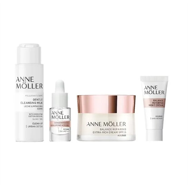 Anne Möller Balance Repairing Extra Rich Cream Spf15 50ml Set 4 Pieces