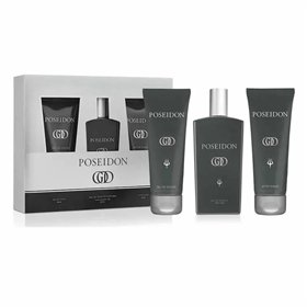 Instituto Español Poseidon&nbsp;God Eau De Toilette Spray 100ml Set 3 Pieces
