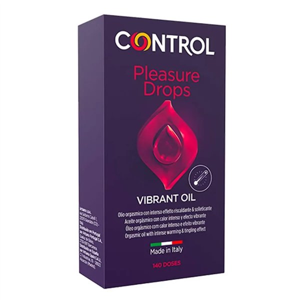 Control Pleasure Drops Vibrant Oil 10ml