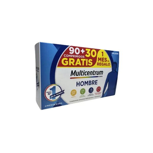 Multicentrum Vitamins For Men 90+30 Tablets