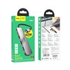 Adapteris Hoco HB27 Type-C Multi-Function Converter HDMI+USB3.0+USB2.0*2+PD pilkas