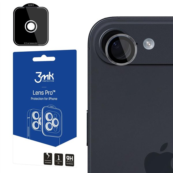 Tempered glass for camera 3mk Lens Pro Apple iPhone Air transparent