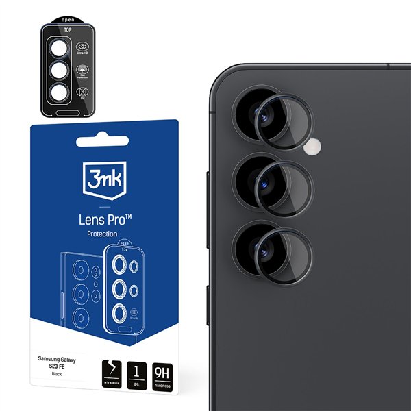 Tempered glass for camera 3mk Lens Pro Samsung S931 S25
