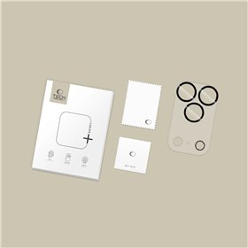 Tempered glass for camera Tech-Protect Cam Fit+ Apple iPhone 17 Pro clear