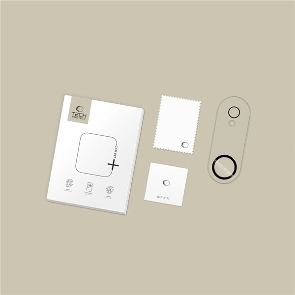 Tempered glass for camera Tech-Protect Cam Fit+ Apple iPhone Air clear