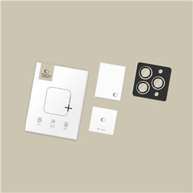 Tempered glass for camera Tech-Protect CamRing Fit+ Apple iPhone 14 Pro/14 Pro Max/15 Pro/15 Pro Max/16 Pro/16 Pro Max/17 Pro/17