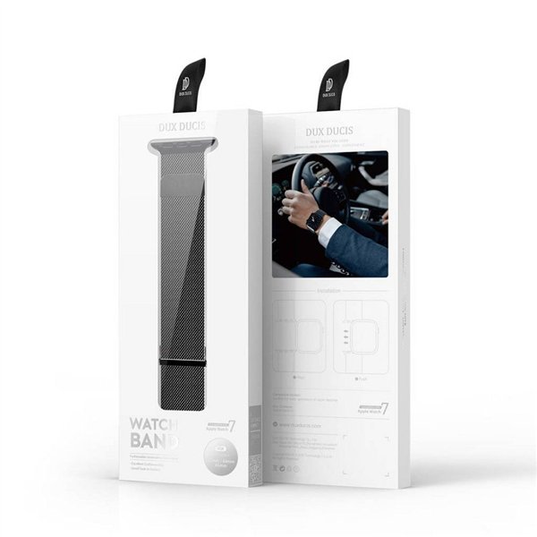 Strap Dux Ducis Milanese Series Apple Watch 38/40/41mm Black