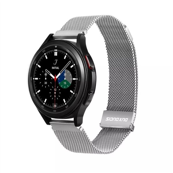 Strap Dux Ducis Milanese Series For Smartwatches 20mm Silver