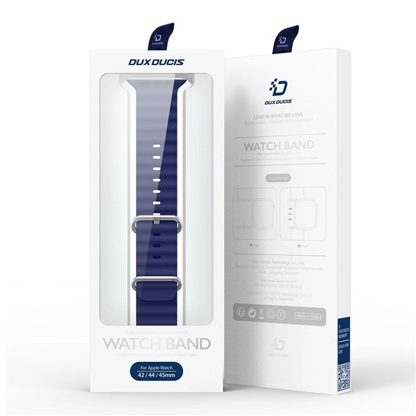 Strap Dux Ducis OceanWave Series Apple Watch 38/40/41mm Blue