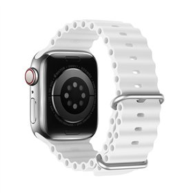 Strap Dux Ducis OceanWave Series Apple Watch 38/40/41mm White