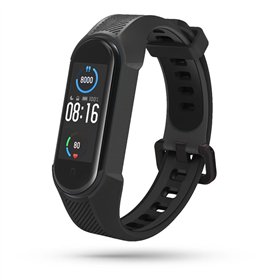Band Tech-Protect Armour Xiaomi Mi Band 5/6/6 NFC black