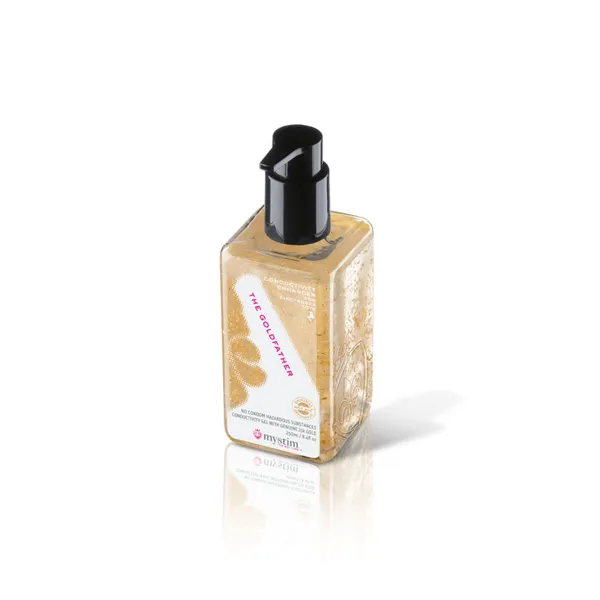 Slide Waterbased Lubricant Mystim The Goldfather Conductive