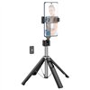 Selfie stick Hoco K18 Wave with tripod function black