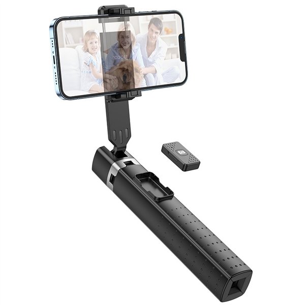 Selfie stick Hoco K18 Wave with tripod function black