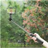 Selfie stick Hoco K18 Wave with tripod function black