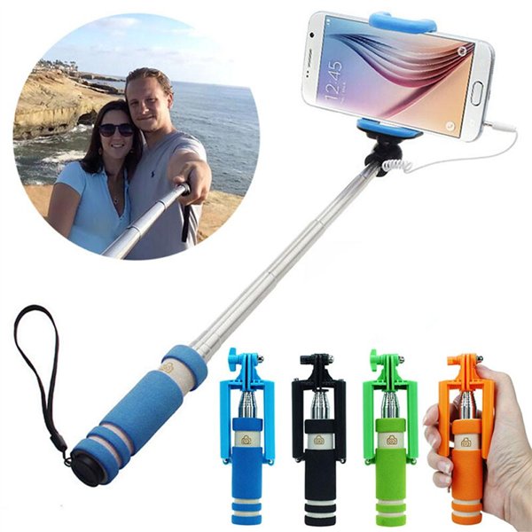 Selfie stick Mini Monopod blue